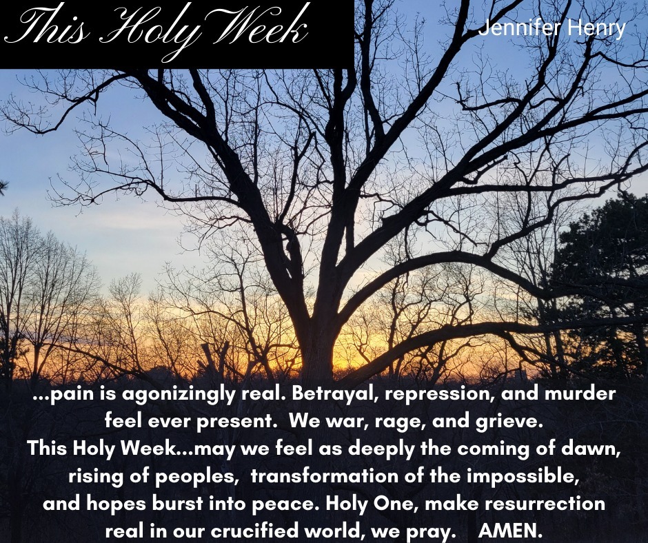 prayer text over a pic of a sunset in the trees